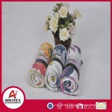 textiles para el hogar 100% poliéster tamaño completo al por mayor manta de lana polar ligero